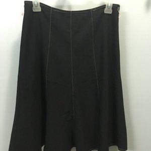 Black with pink stitching ENT Entrancy aline skirt size S